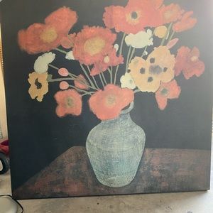 Flowers in Vase Portrait